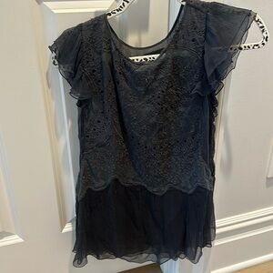 Zadig & Voktaire flowy top